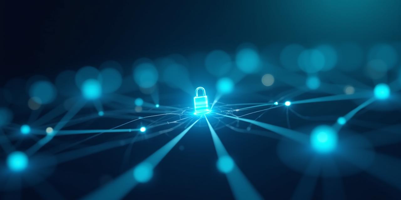Legal documentation and secure data visualization concept